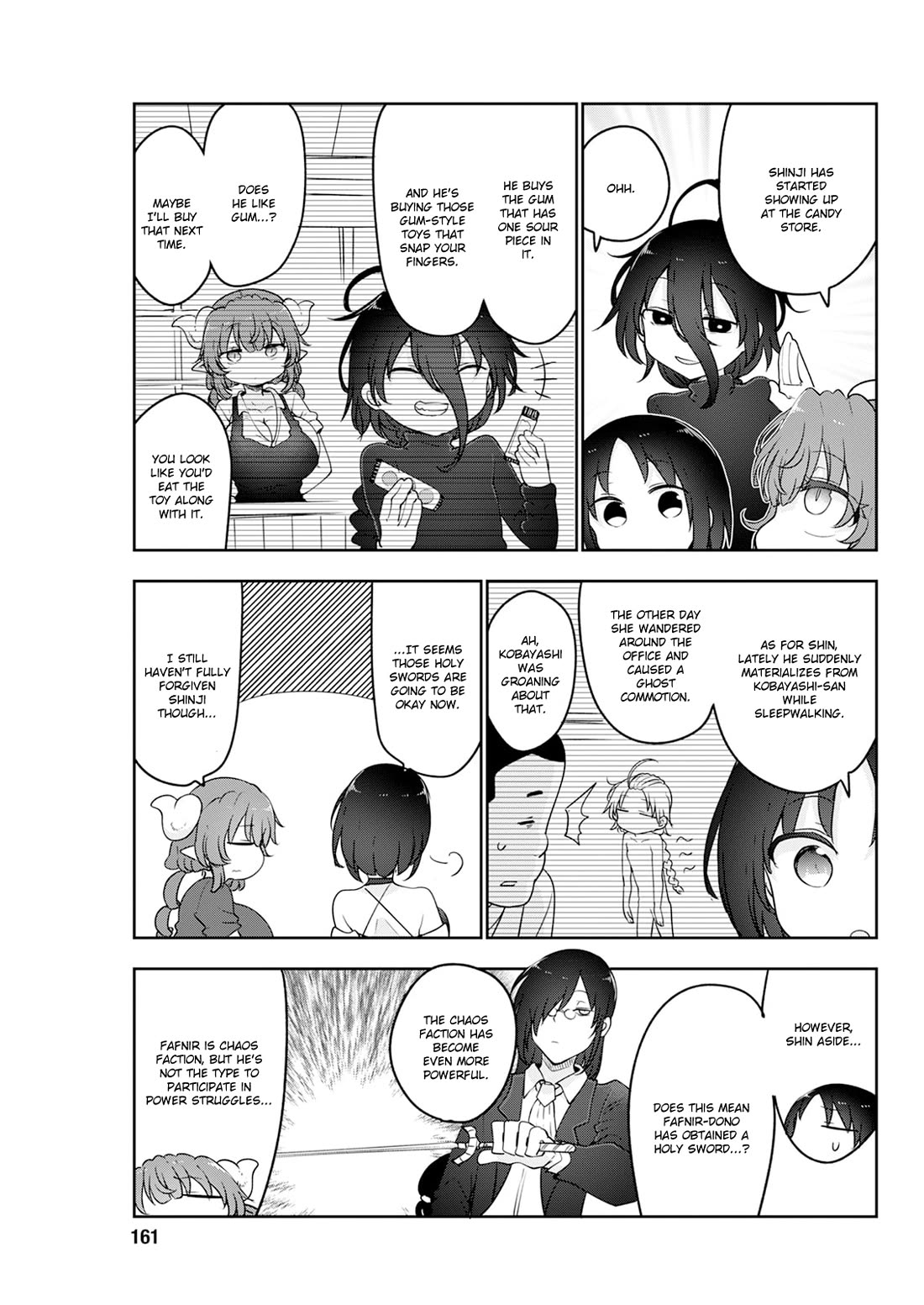 Miss Kobayashi's Dragon Maid: Ilulu Doesn't Understand Love chapter 179 page 5