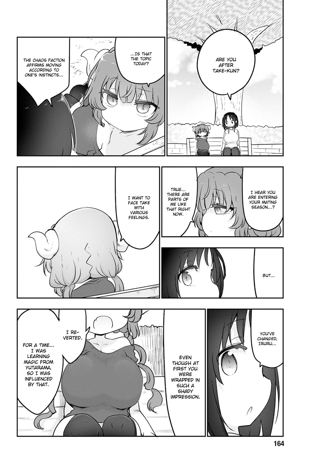 Miss Kobayashi's Dragon Maid: Ilulu Doesn't Understand Love chapter 179 page 8