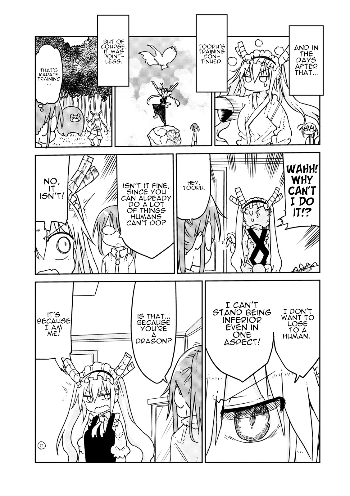 Miss Kobayashi's Dragon Maid: Ilulu Doesn't Understand Love chapter 18 page 9