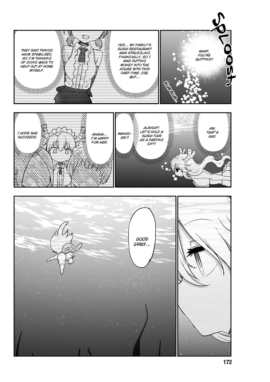 Miss Kobayashi's Dragon Maid: Ilulu Doesn't Understand Love chapter 180 page 12