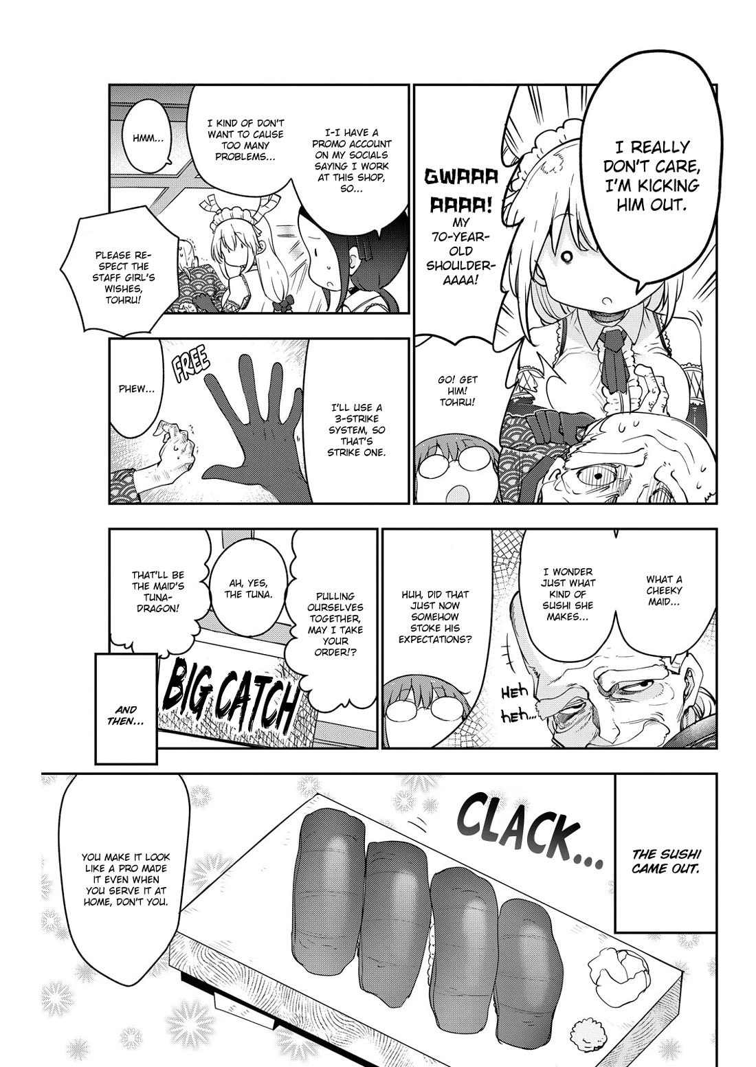 Miss Kobayashi's Dragon Maid: Ilulu Doesn't Understand Love chapter 180 page 7