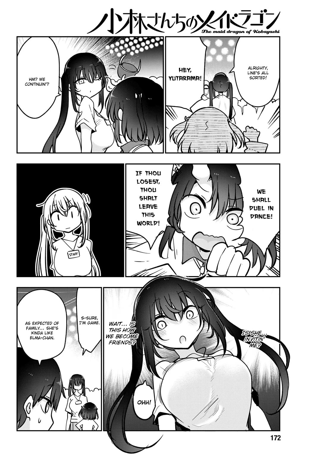 Miss Kobayashi's Dragon Maid: Ilulu Doesn't Understand Love chapter 181 page 10