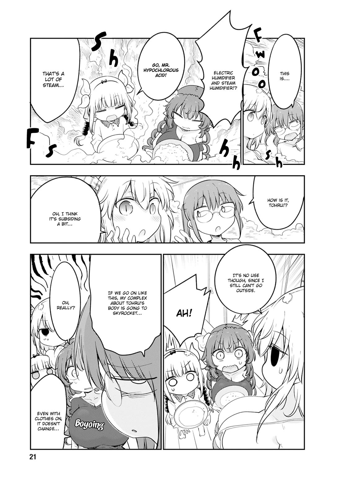 Miss Kobayashi's Dragon Maid: Ilulu Doesn't Understand Love chapter 182 page 10