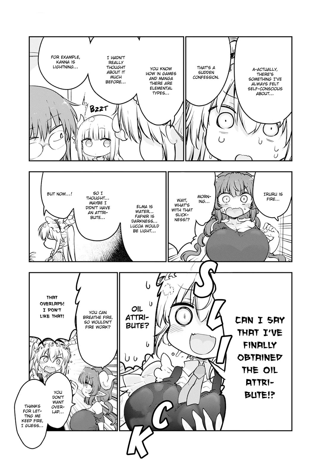 Miss Kobayashi's Dragon Maid: Ilulu Doesn't Understand Love chapter 182 page 4