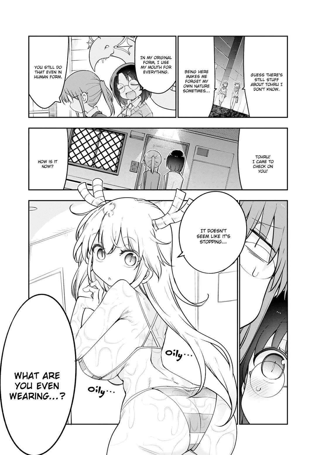 Miss Kobayashi's Dragon Maid: Ilulu Doesn't Understand Love chapter 182 page 6