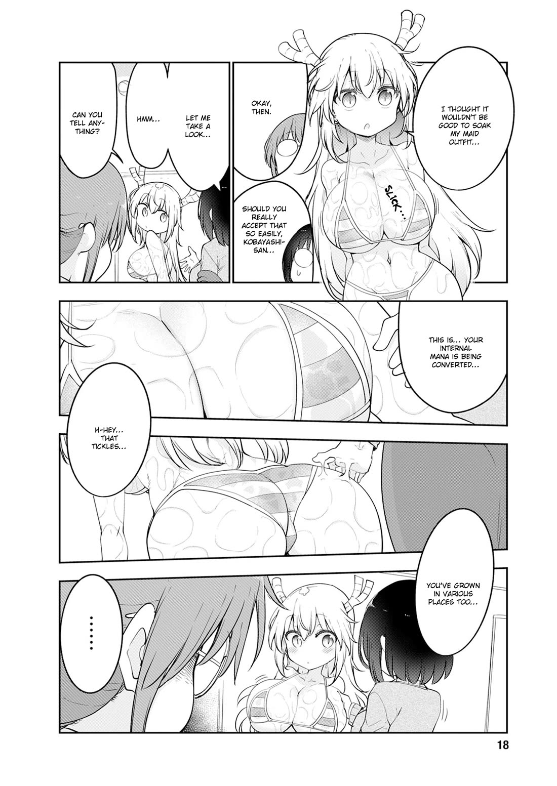 Miss Kobayashi's Dragon Maid: Ilulu Doesn't Understand Love chapter 182 page 7