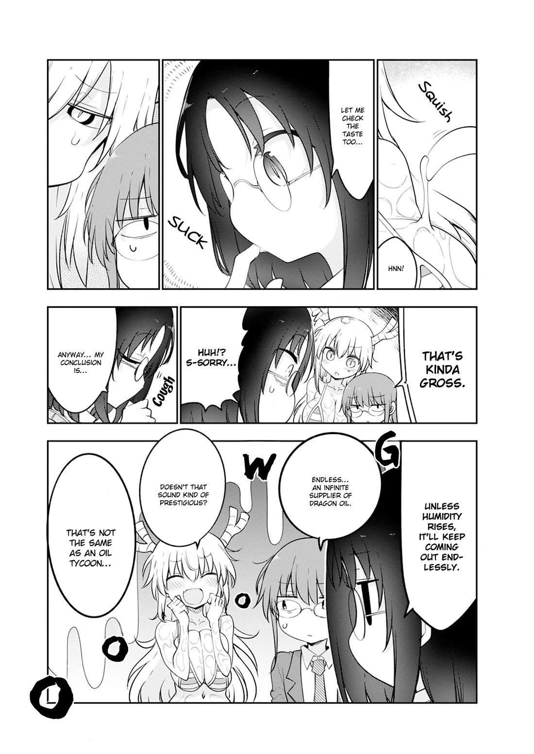 Miss Kobayashi's Dragon Maid: Ilulu Doesn't Understand Love chapter 182 page 8