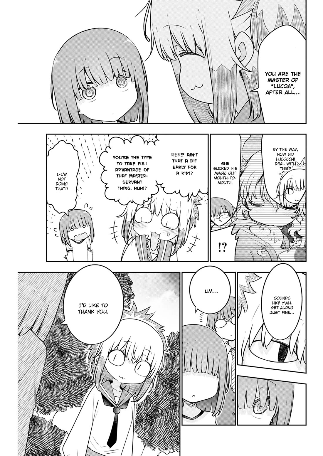 Miss Kobayashi's Dragon Maid: Ilulu Doesn't Understand Love chapter 183 page 5