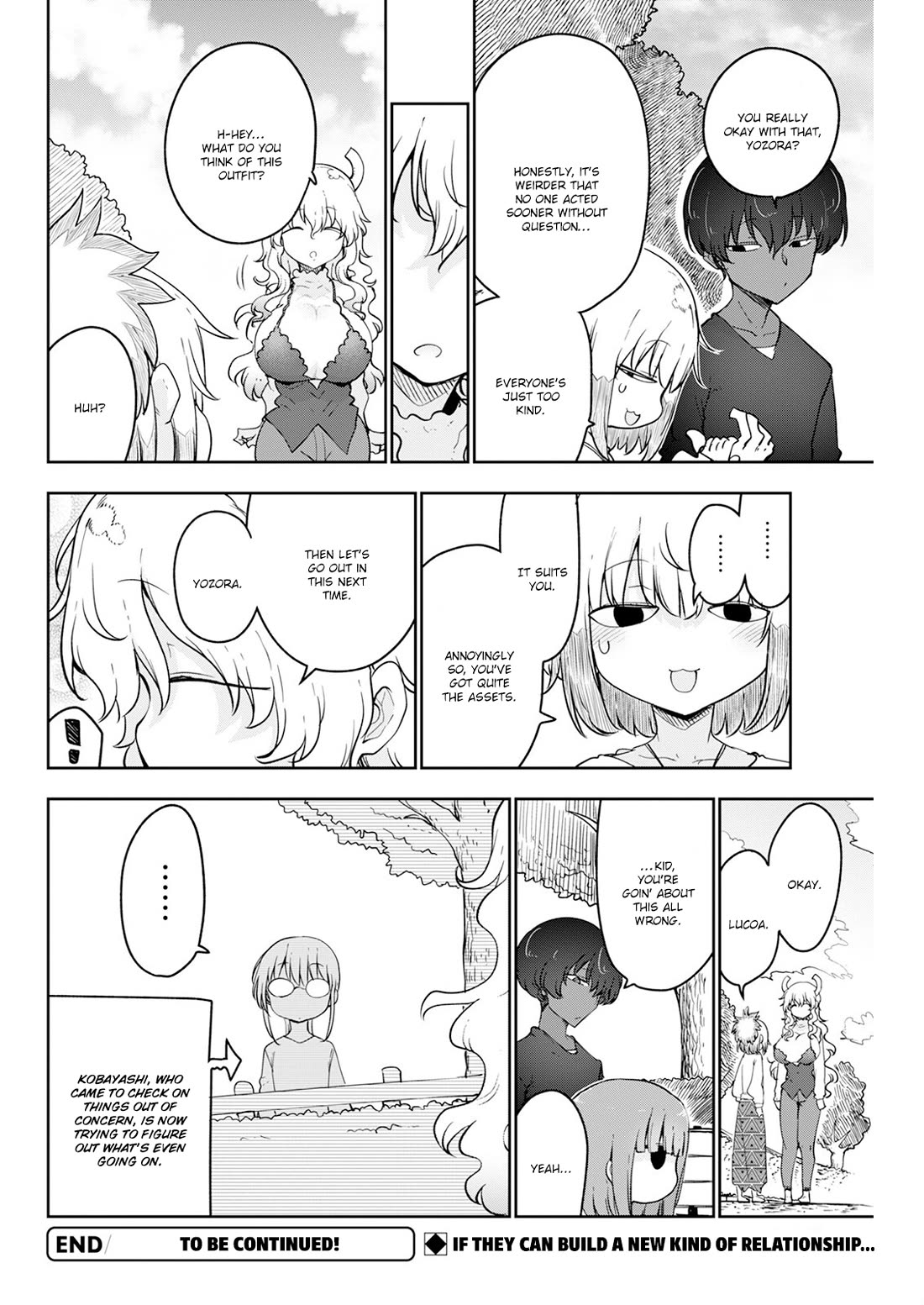 Miss Kobayashi's Dragon Maid: Ilulu Doesn't Understand Love chapter 184 page 14