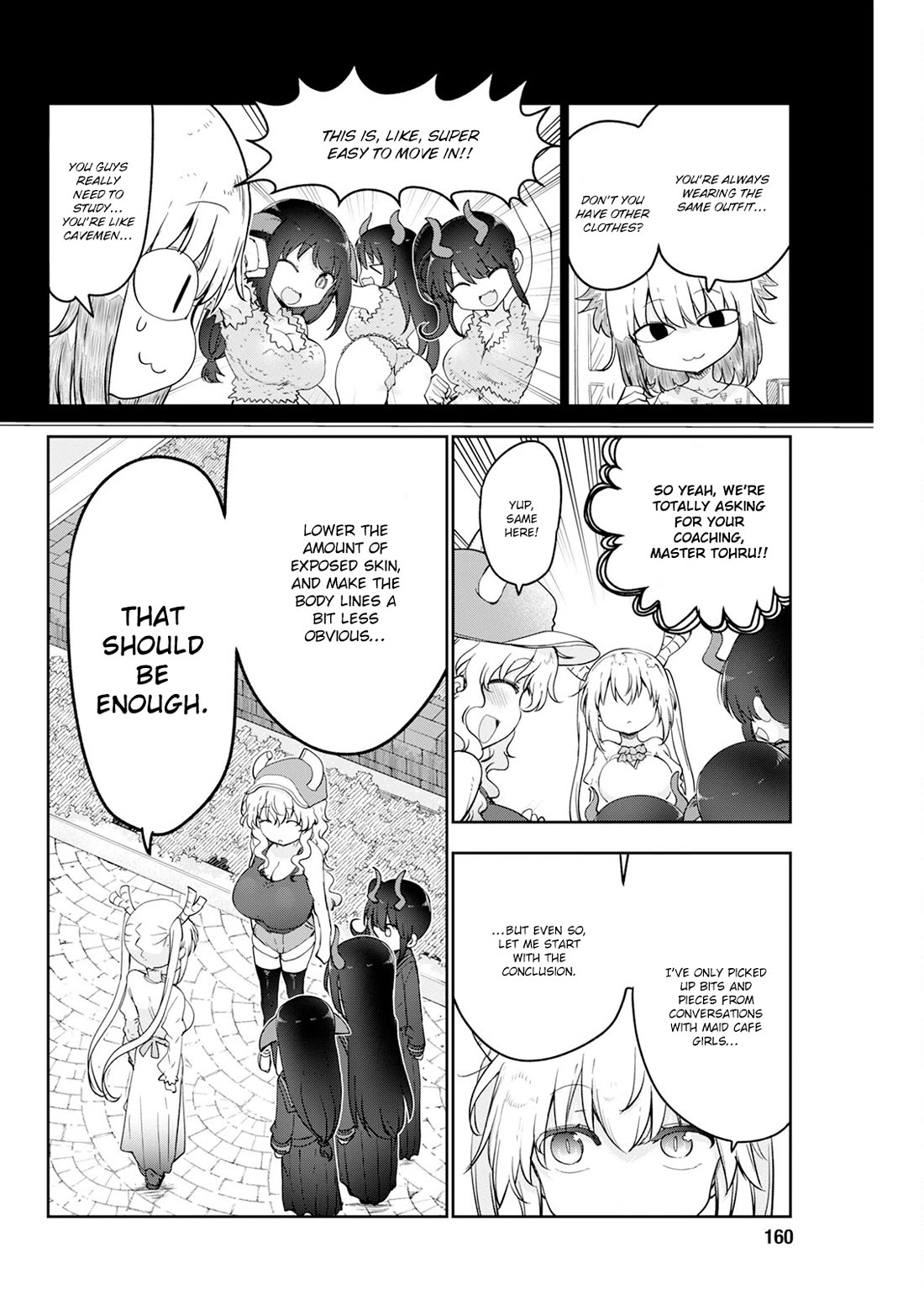 Miss Kobayashi's Dragon Maid: Ilulu Doesn't Understand Love chapter 184 page 4
