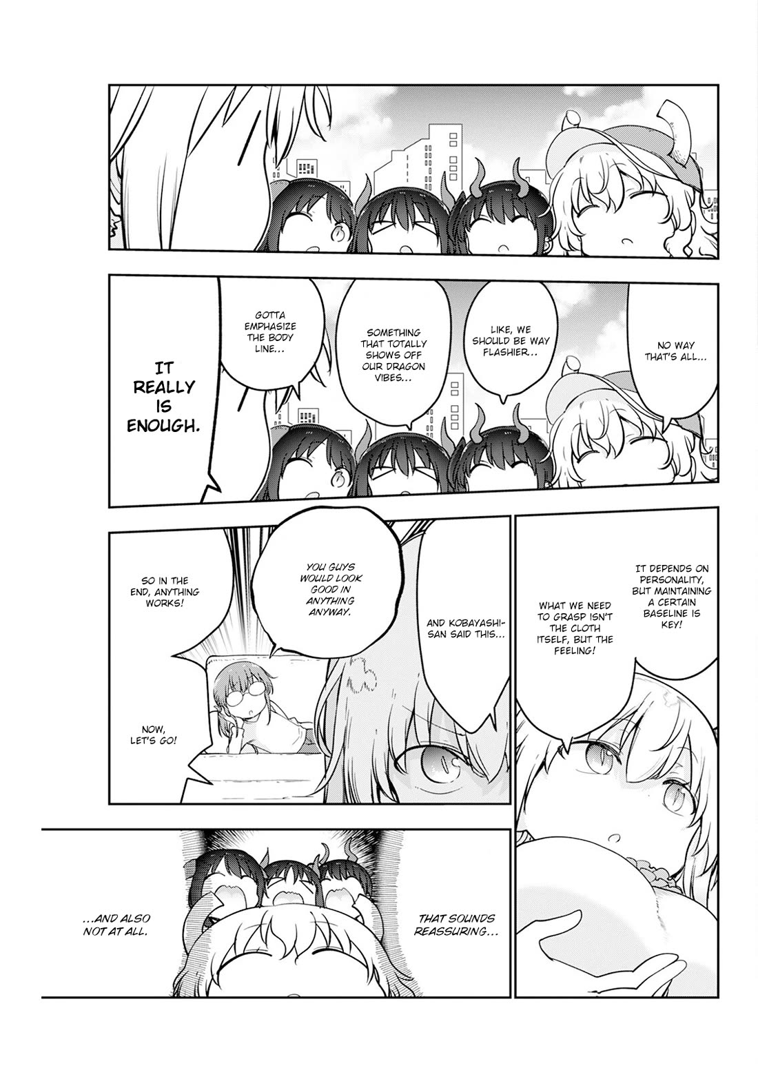 Miss Kobayashi's Dragon Maid: Ilulu Doesn't Understand Love chapter 184 page 5
