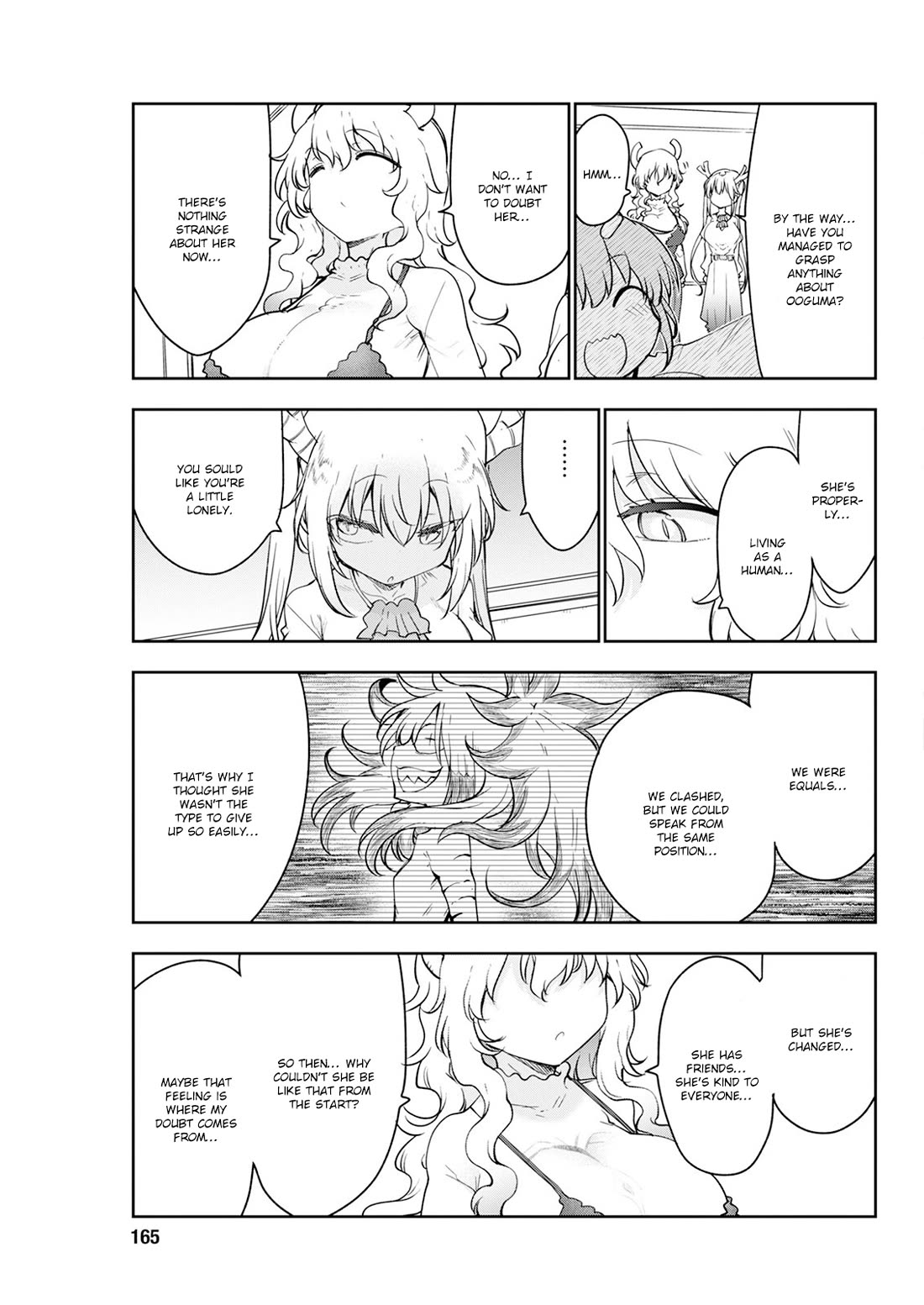 Miss Kobayashi's Dragon Maid: Ilulu Doesn't Understand Love chapter 184 page 9