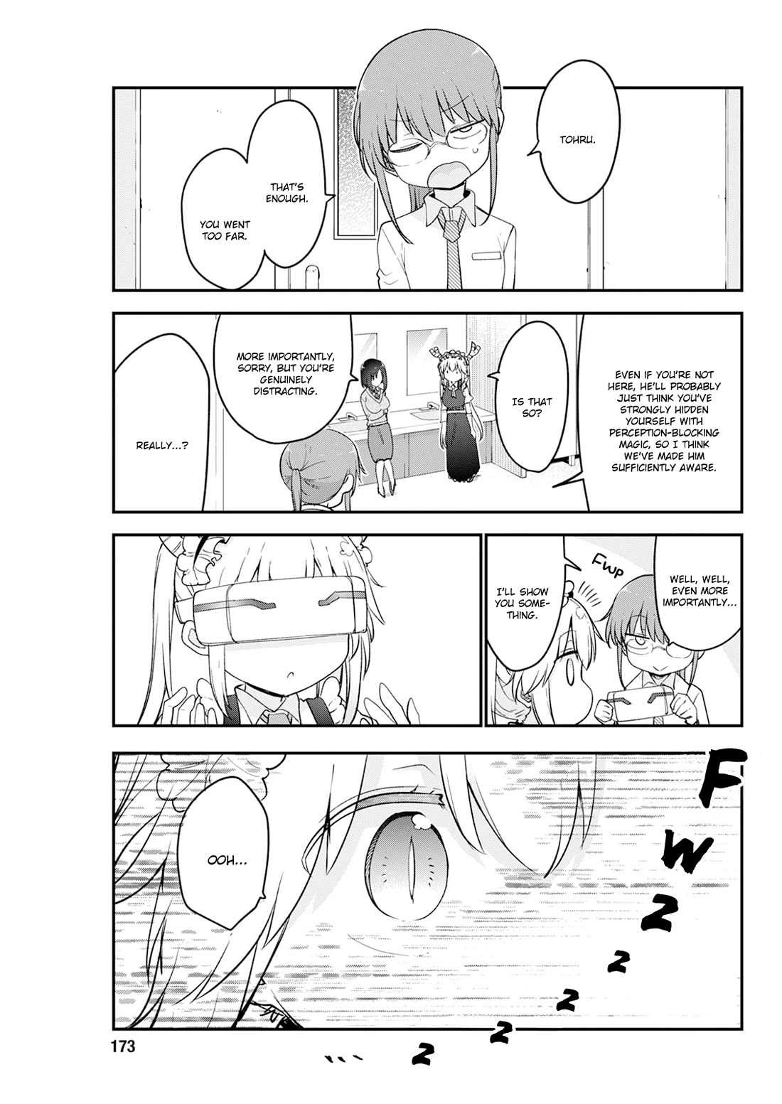 Miss Kobayashi's Dragon Maid: Ilulu Doesn't Understand Love chapter 186 page 13