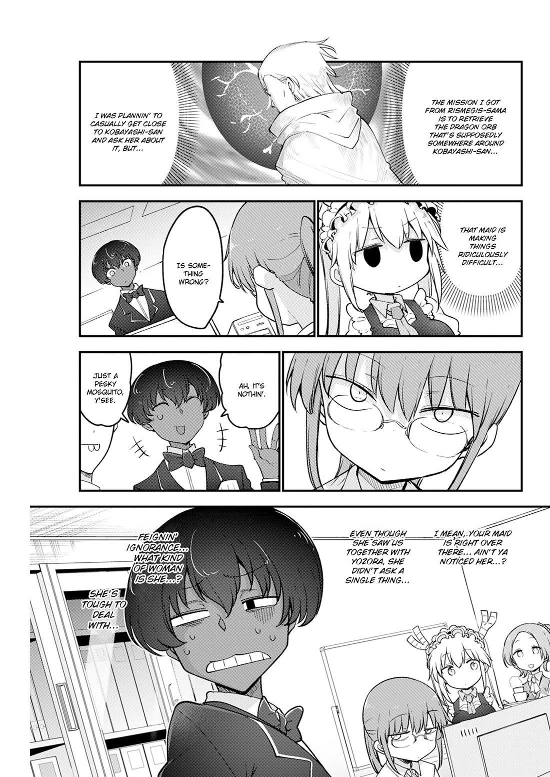 Miss Kobayashi's Dragon Maid: Ilulu Doesn't Understand Love chapter 186 page 7