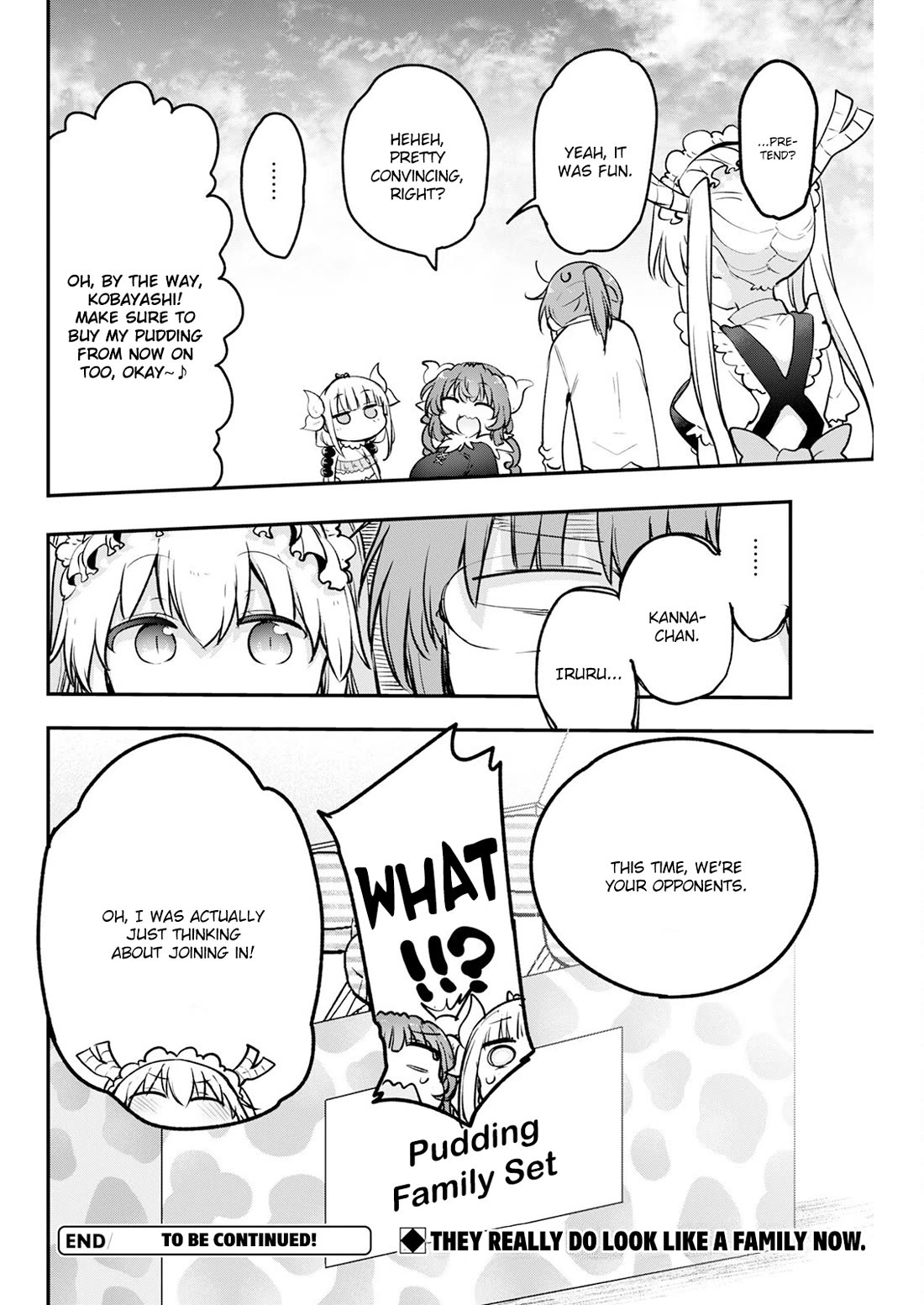 Miss Kobayashi's Dragon Maid: Ilulu Doesn't Understand Love chapter 187 page 14