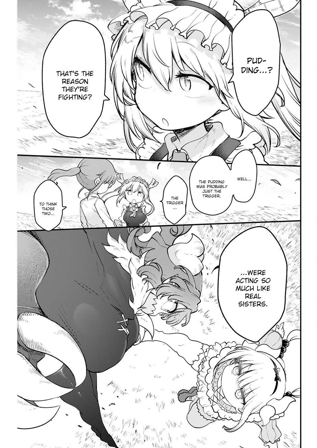 Miss Kobayashi's Dragon Maid: Ilulu Doesn't Understand Love chapter 187 page 3