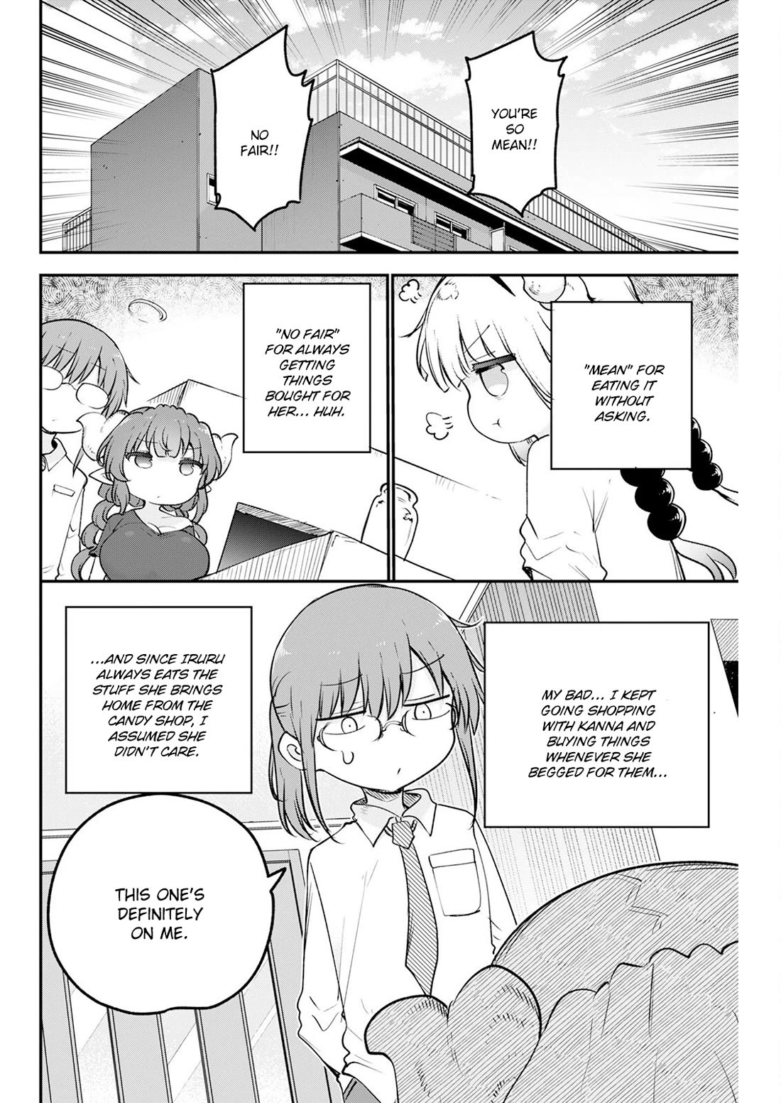 Miss Kobayashi's Dragon Maid: Ilulu Doesn't Understand Love chapter 187 page 4