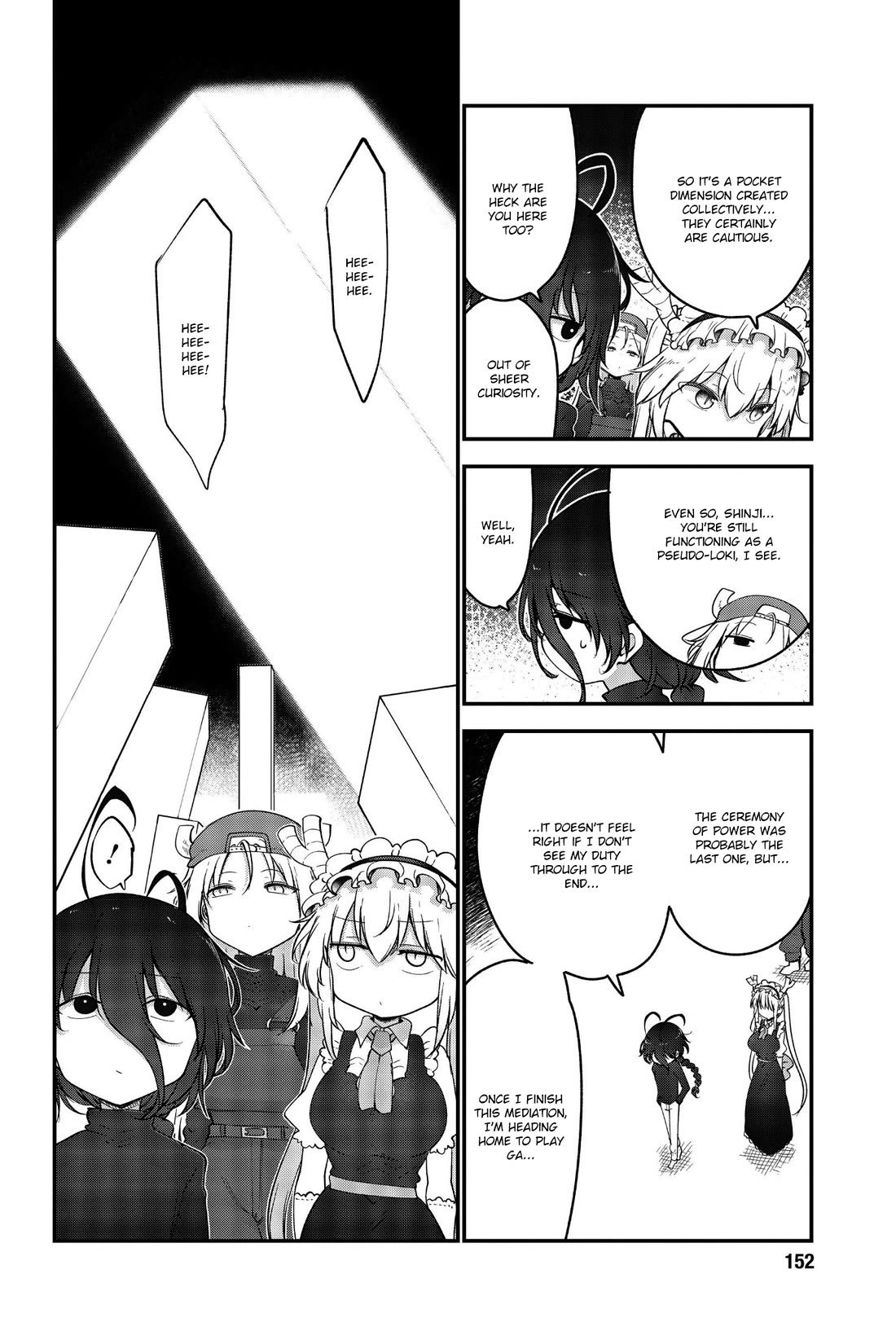 Miss Kobayashi's Dragon Maid: Ilulu Doesn't Understand Love chapter 188 page 2