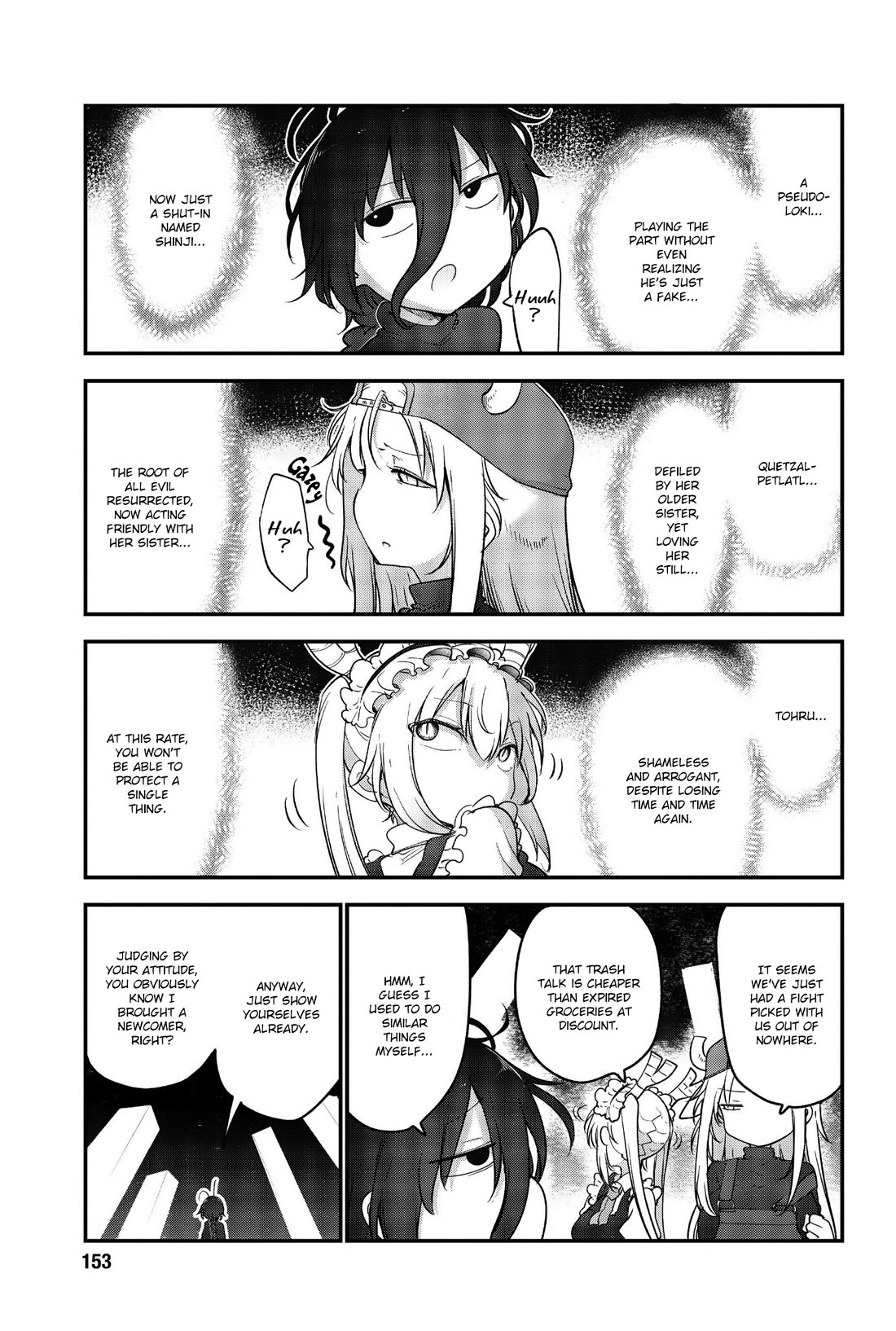 Miss Kobayashi's Dragon Maid: Ilulu Doesn't Understand Love chapter 188 page 3