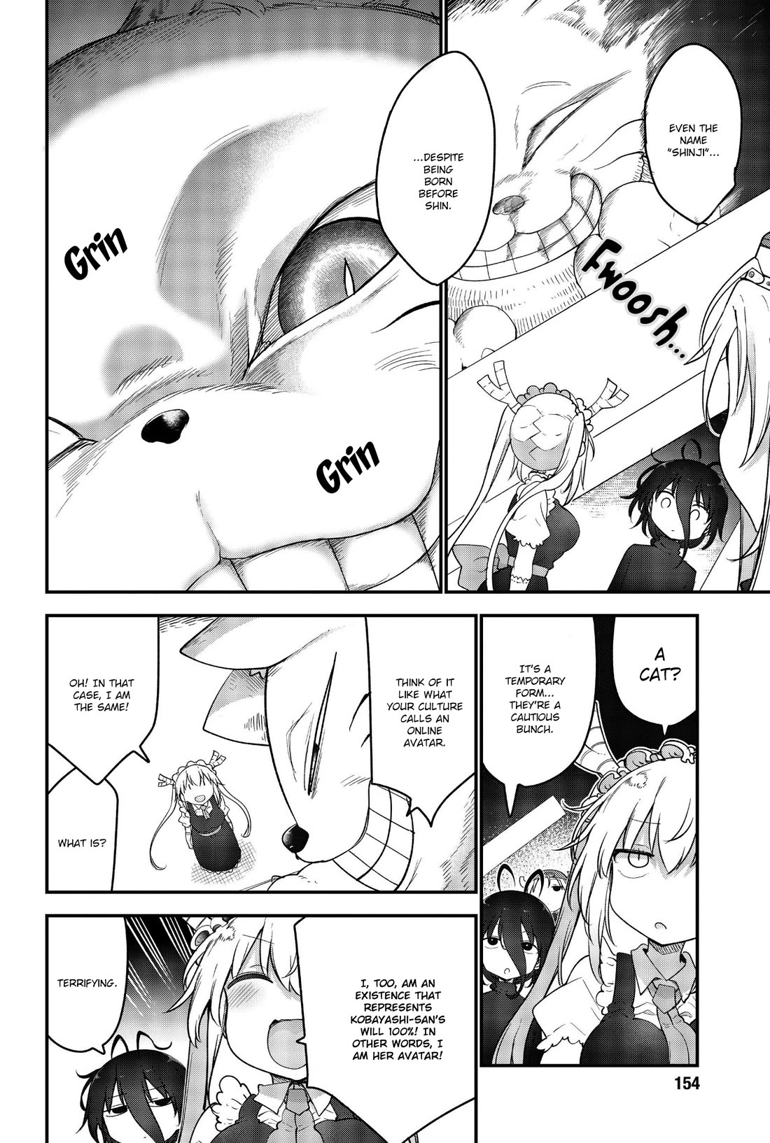 Miss Kobayashi's Dragon Maid: Ilulu Doesn't Understand Love chapter 188 page 4