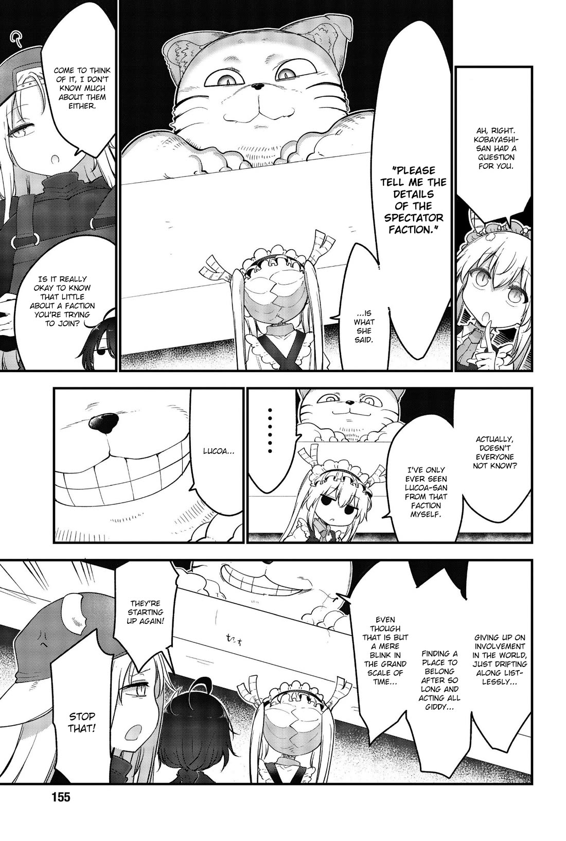 Miss Kobayashi's Dragon Maid: Ilulu Doesn't Understand Love chapter 188 page 5