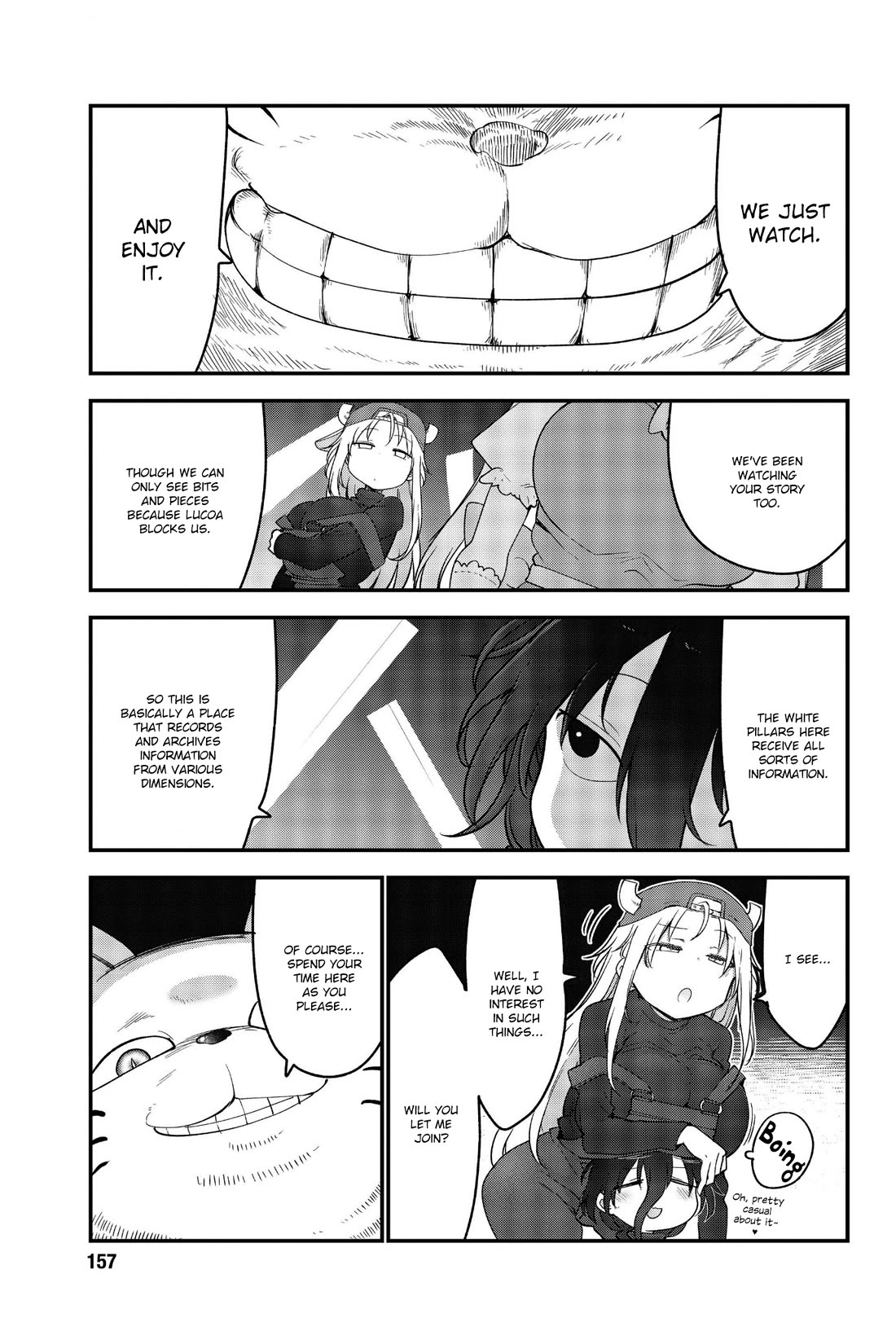Miss Kobayashi's Dragon Maid: Ilulu Doesn't Understand Love chapter 188 page 7