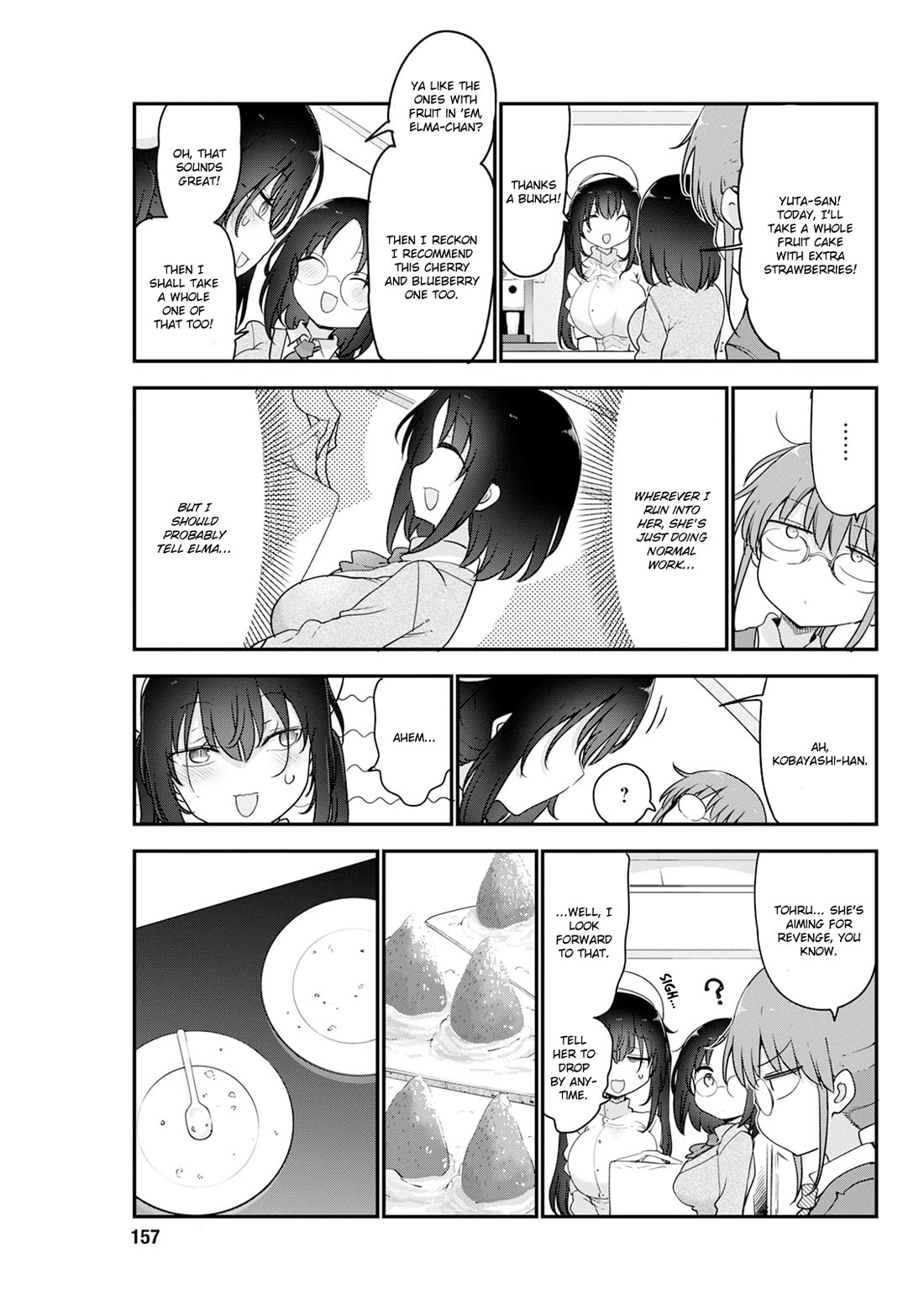 Miss Kobayashi's Dragon Maid: Ilulu Doesn't Understand Love chapter 189 page 3
