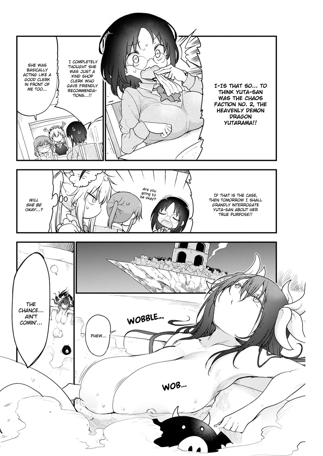 Miss Kobayashi's Dragon Maid: Ilulu Doesn't Understand Love chapter 189 page 4
