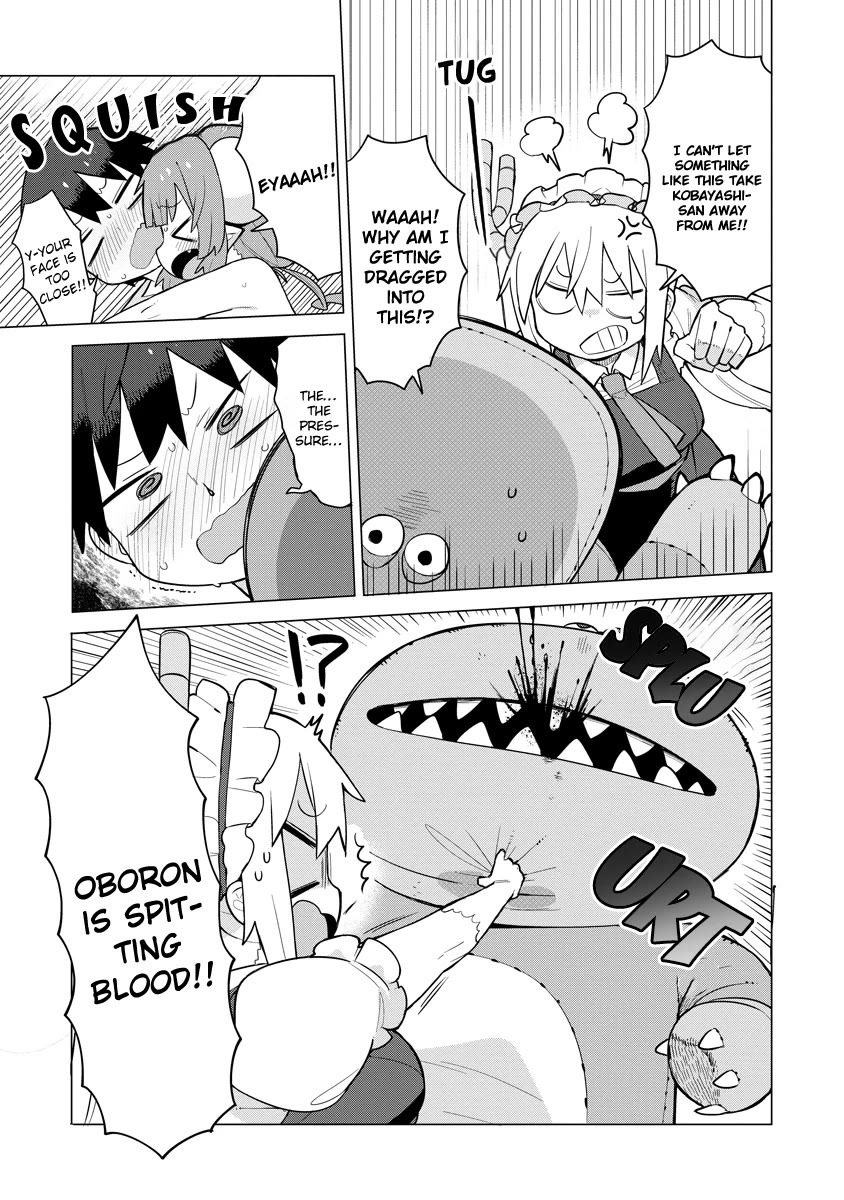 Miss Kobayashi's Dragon Maid: Ilulu Doesn't Understand Love chapter 2 page 13