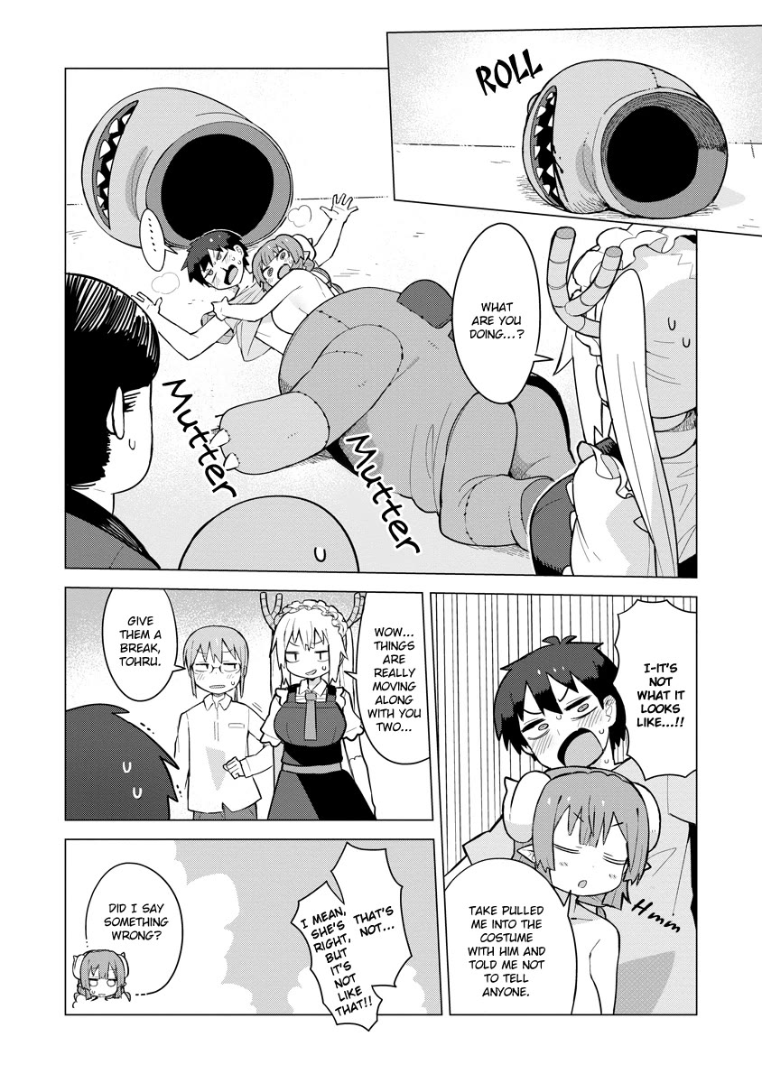 Miss Kobayashi's Dragon Maid: Ilulu Doesn't Understand Love chapter 2 page 14