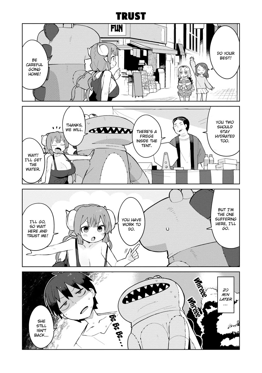 Miss Kobayashi's Dragon Maid: Ilulu Doesn't Understand Love chapter 2 page 8
