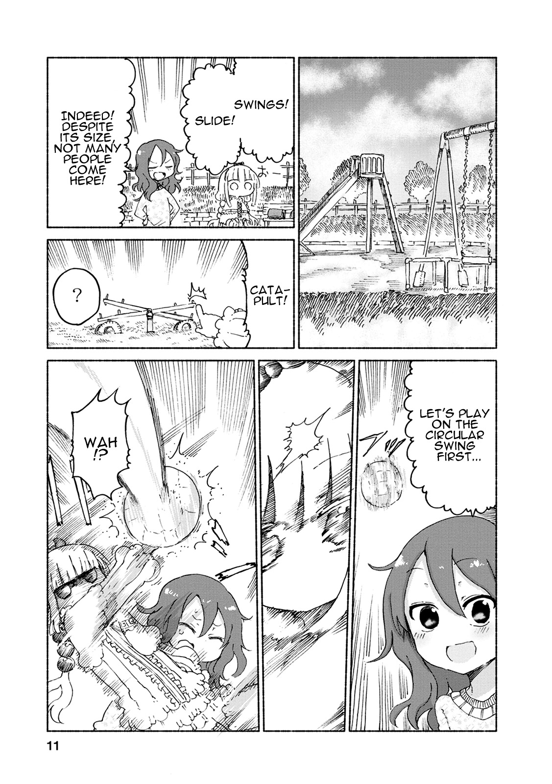 Miss Kobayashi's Dragon Maid: Ilulu Doesn't Understand Love chapter 21 page 10