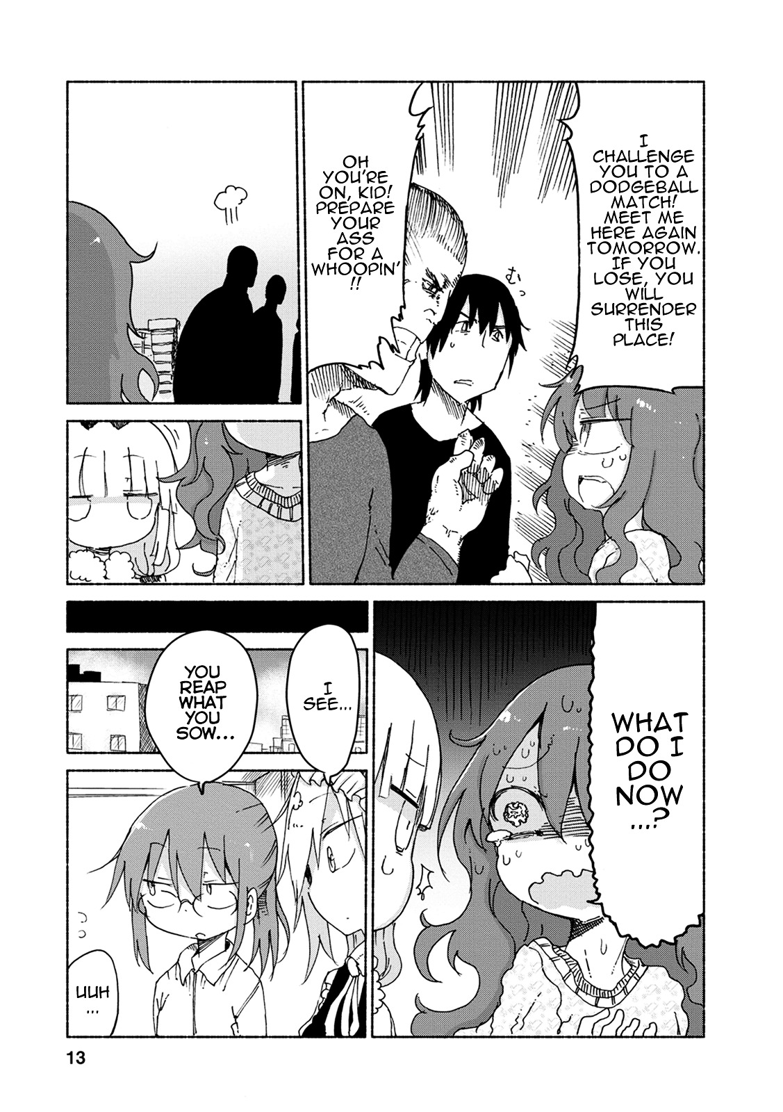Miss Kobayashi's Dragon Maid: Ilulu Doesn't Understand Love chapter 21 page 12