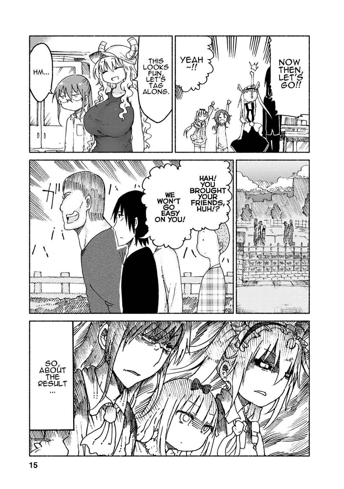 Miss Kobayashi's Dragon Maid: Ilulu Doesn't Understand Love chapter 21 page 14