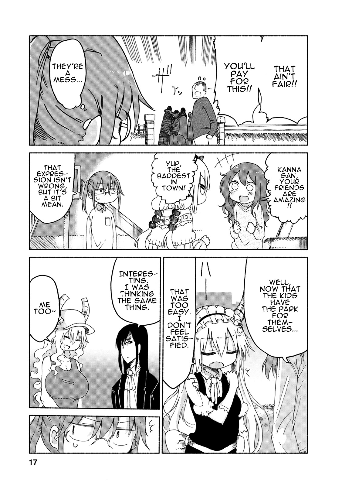 Miss Kobayashi's Dragon Maid: Ilulu Doesn't Understand Love chapter 21 page 16