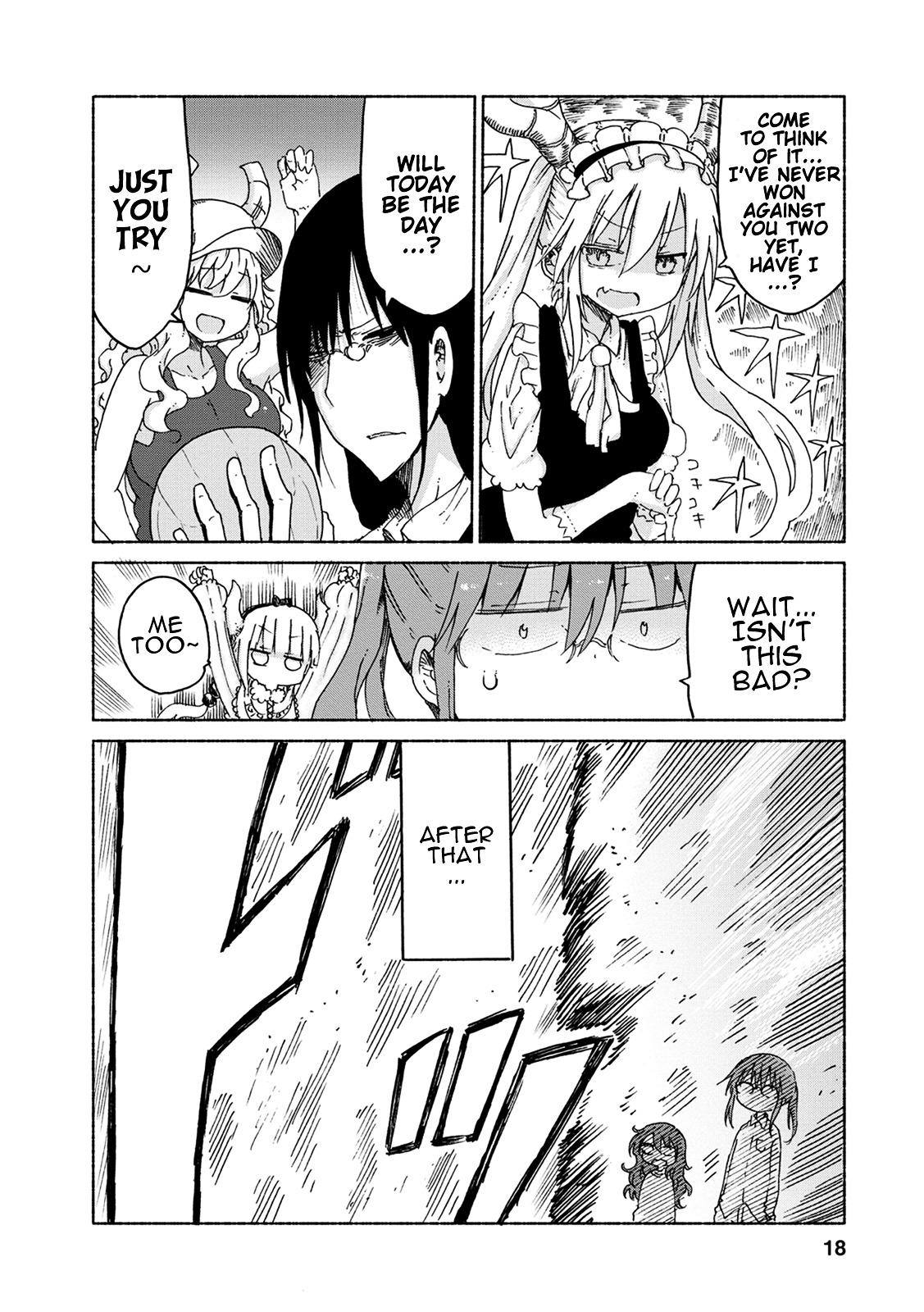 Miss Kobayashi's Dragon Maid: Ilulu Doesn't Understand Love chapter 21 page 17