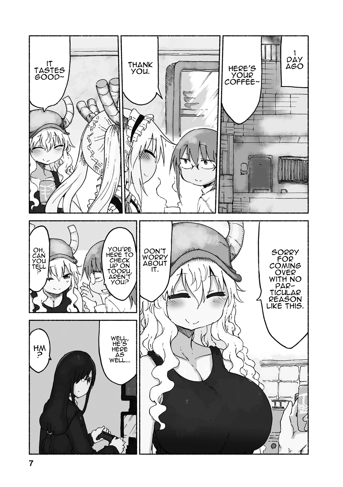 Miss Kobayashi's Dragon Maid: Ilulu Doesn't Understand Love chapter 21 page 6