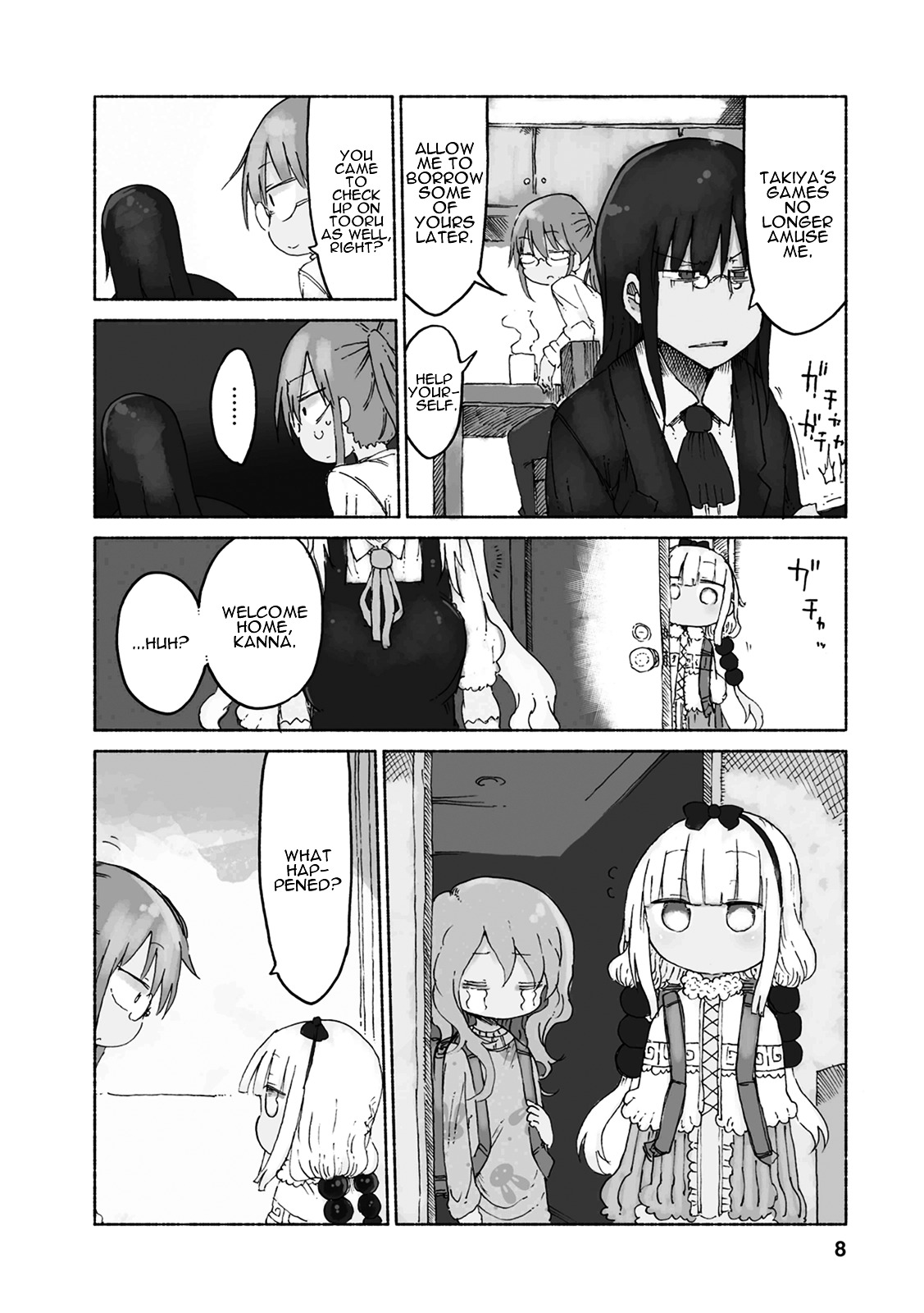 Miss Kobayashi's Dragon Maid: Ilulu Doesn't Understand Love chapter 21 page 7