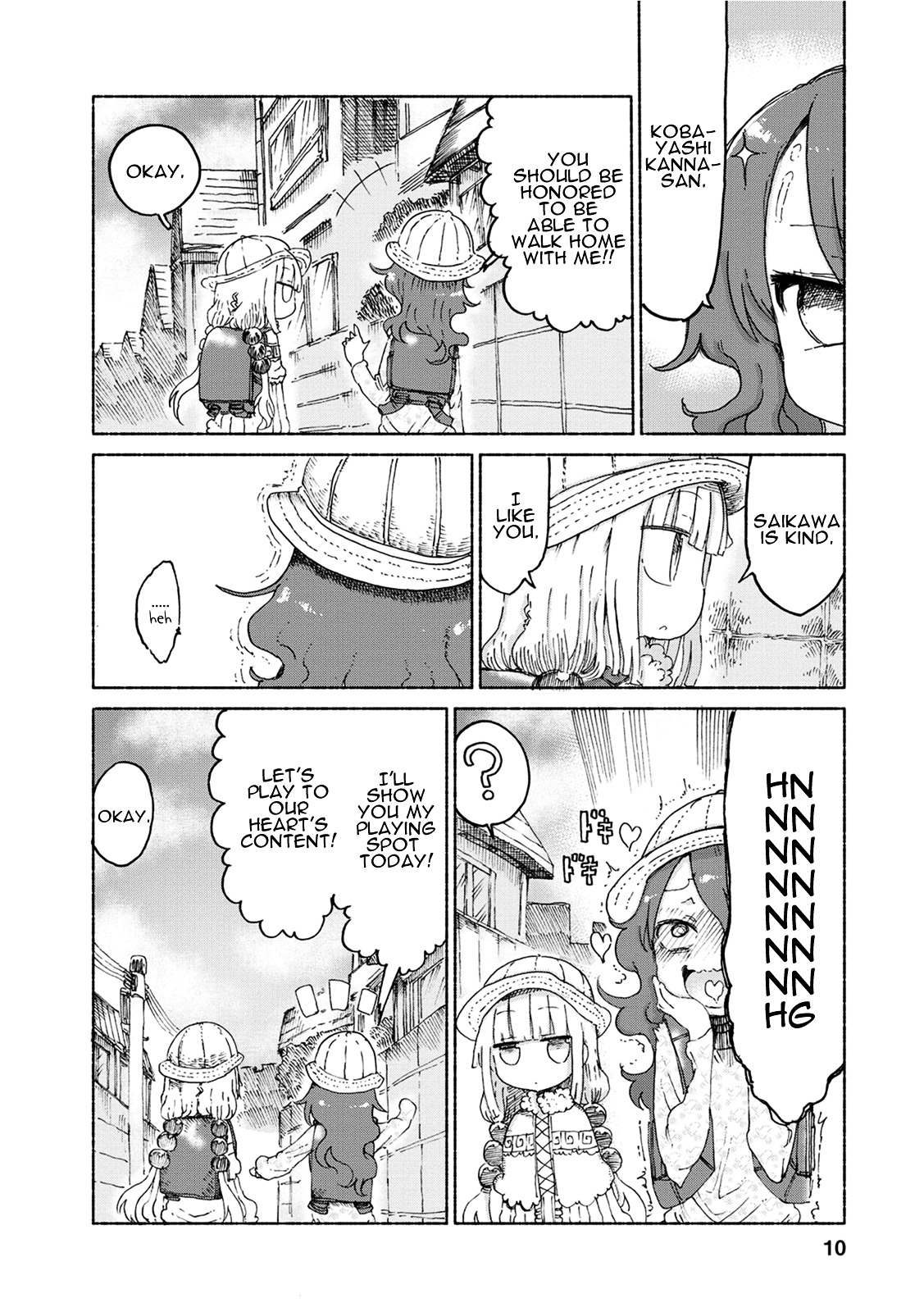 Miss Kobayashi's Dragon Maid: Ilulu Doesn't Understand Love chapter 21 page 9