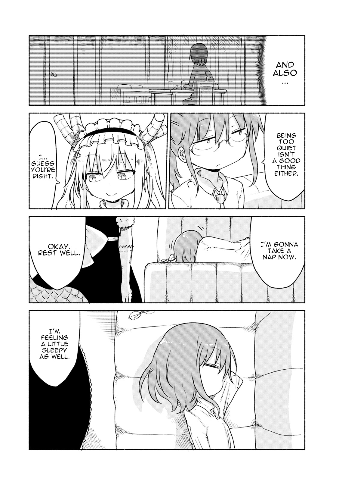 Miss Kobayashi's Dragon Maid: Ilulu Doesn't Understand Love chapter 22 page 12