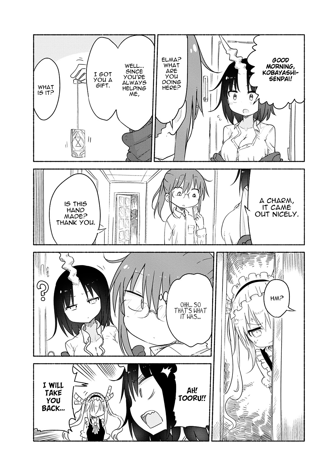 Miss Kobayashi's Dragon Maid: Ilulu Doesn't Understand Love chapter 26 page 9
