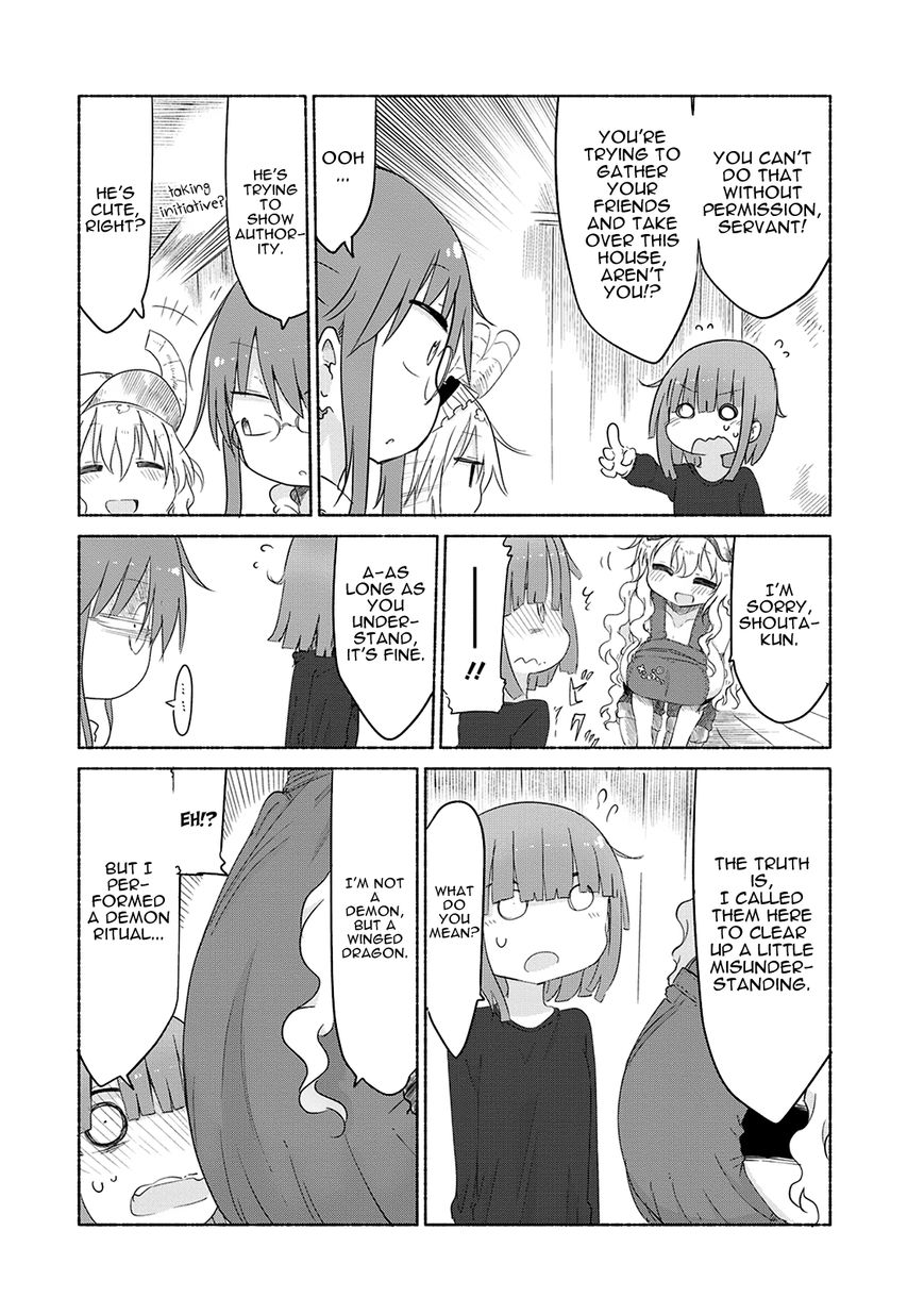 Miss Kobayashi's Dragon Maid: Ilulu Doesn't Understand Love chapter 27 page 8