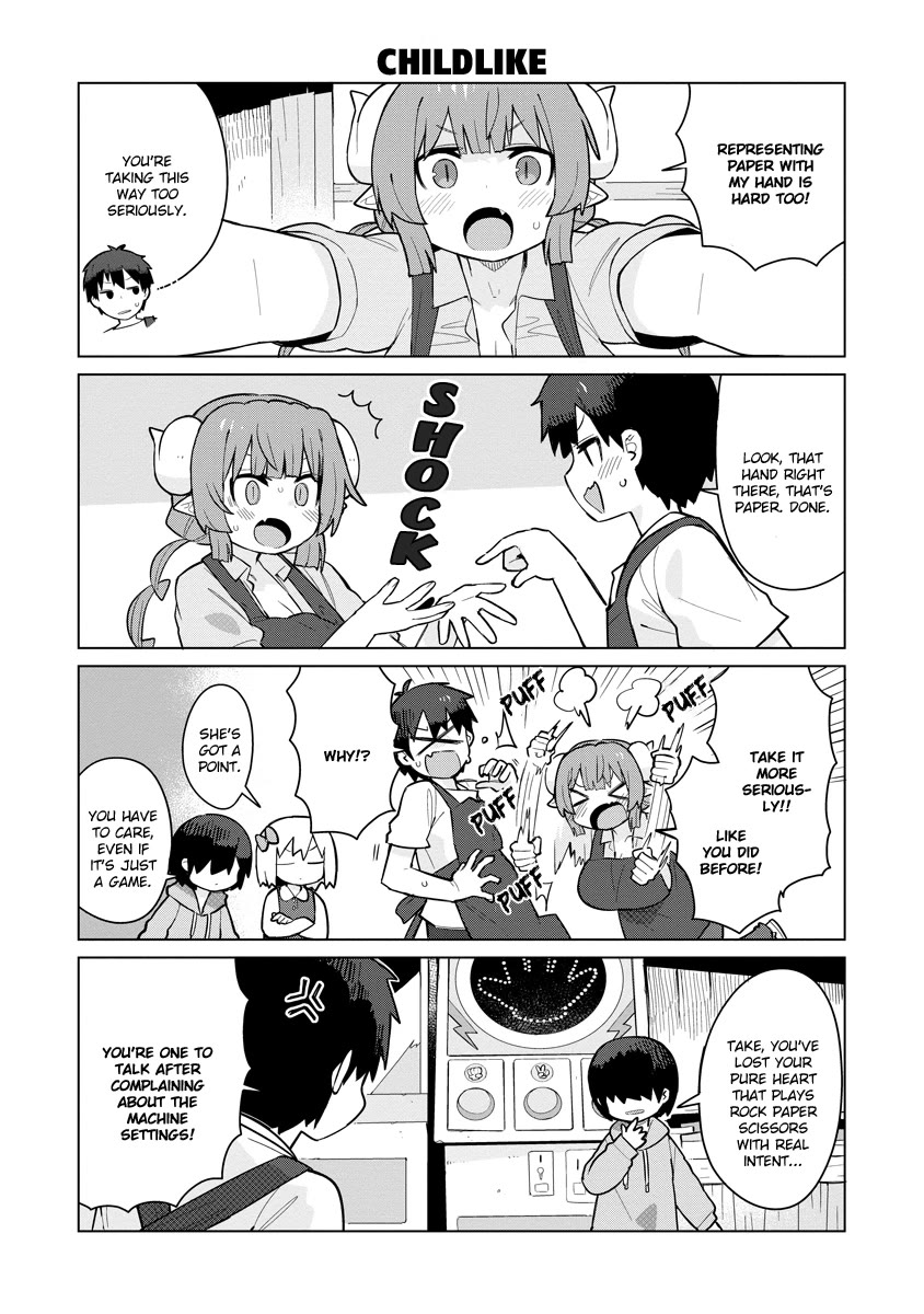 Miss Kobayashi's Dragon Maid: Ilulu Doesn't Understand Love chapter 3 page 6