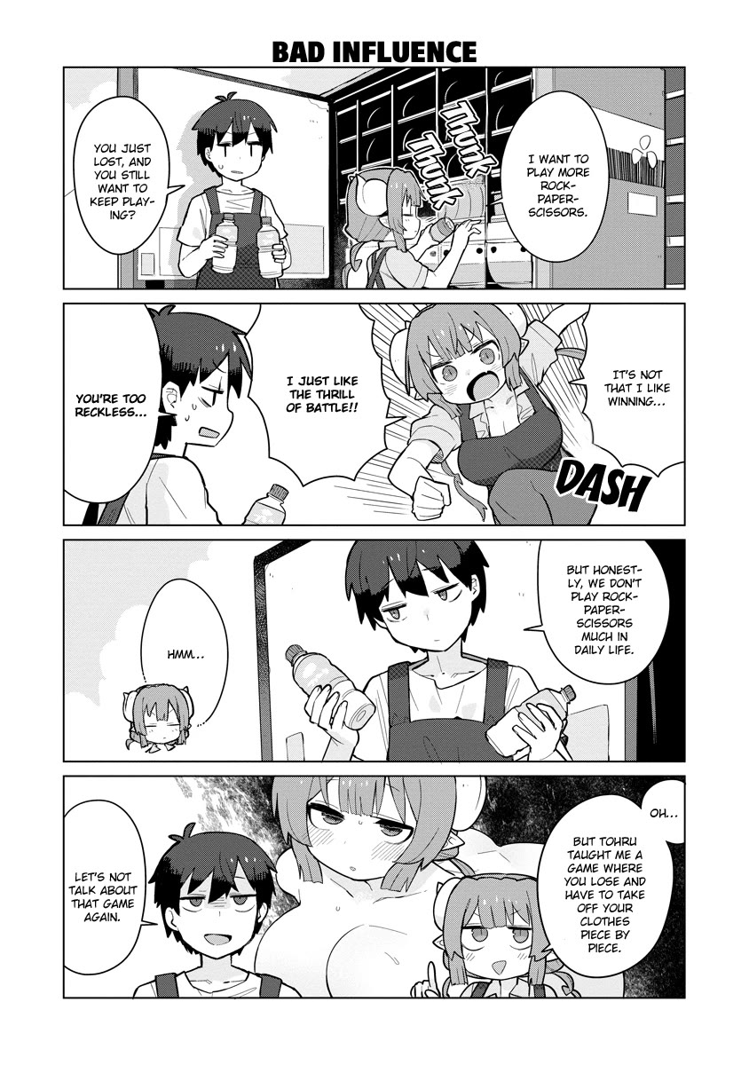 Miss Kobayashi's Dragon Maid: Ilulu Doesn't Understand Love chapter 3 page 9