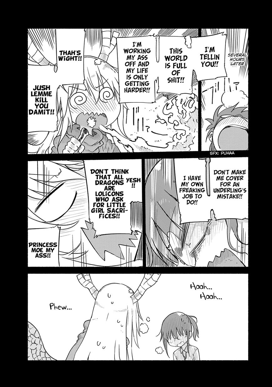 Miss Kobayashi's Dragon Maid: Ilulu Doesn't Understand Love chapter 32 page 8