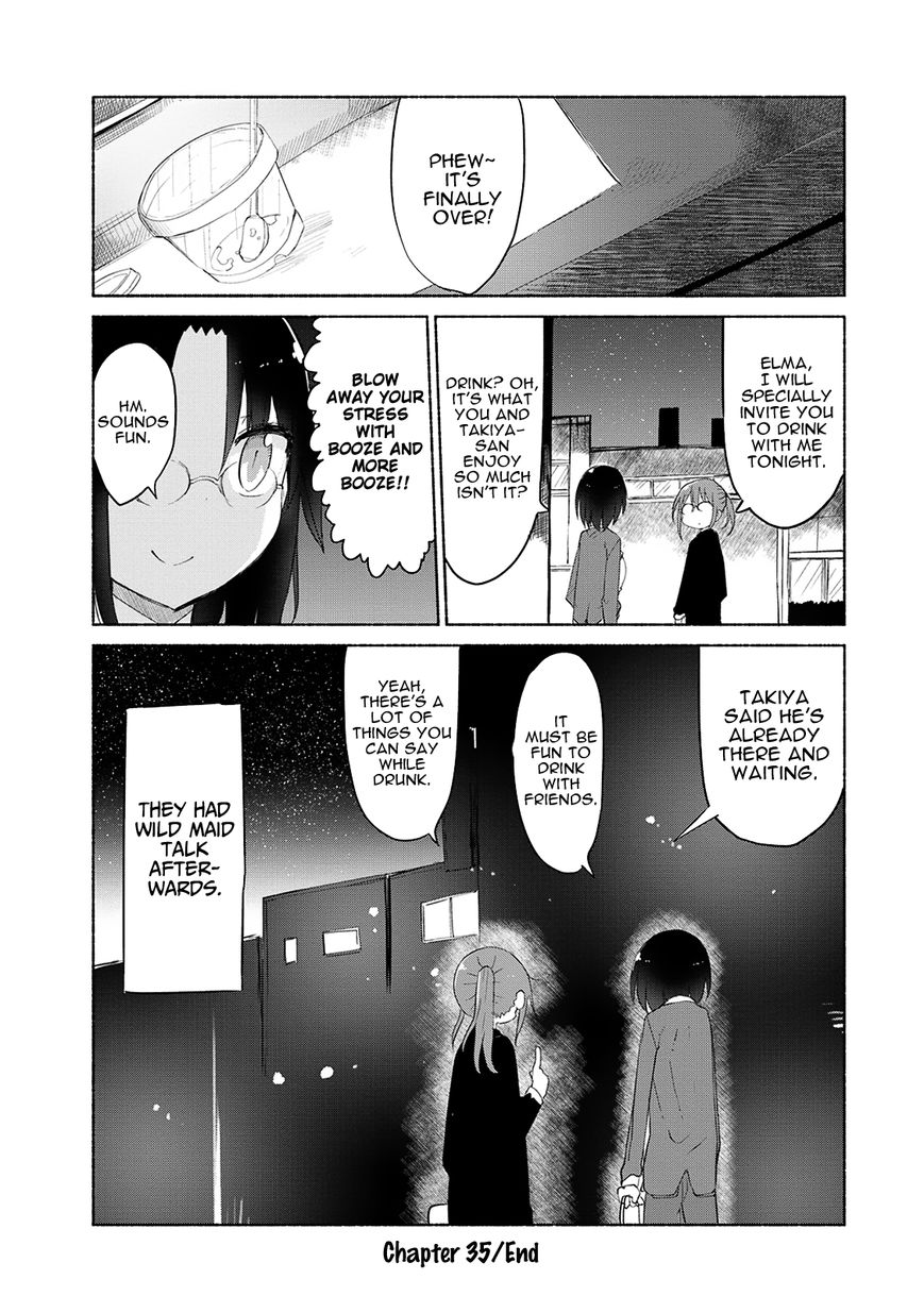 Miss Kobayashi's Dragon Maid: Ilulu Doesn't Understand Love chapter 35 page 12