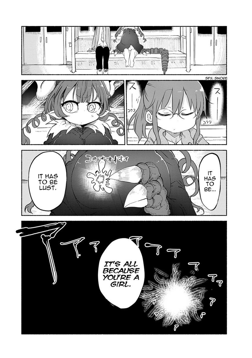 Miss Kobayashi's Dragon Maid: Ilulu Doesn't Understand Love chapter 36 page 11