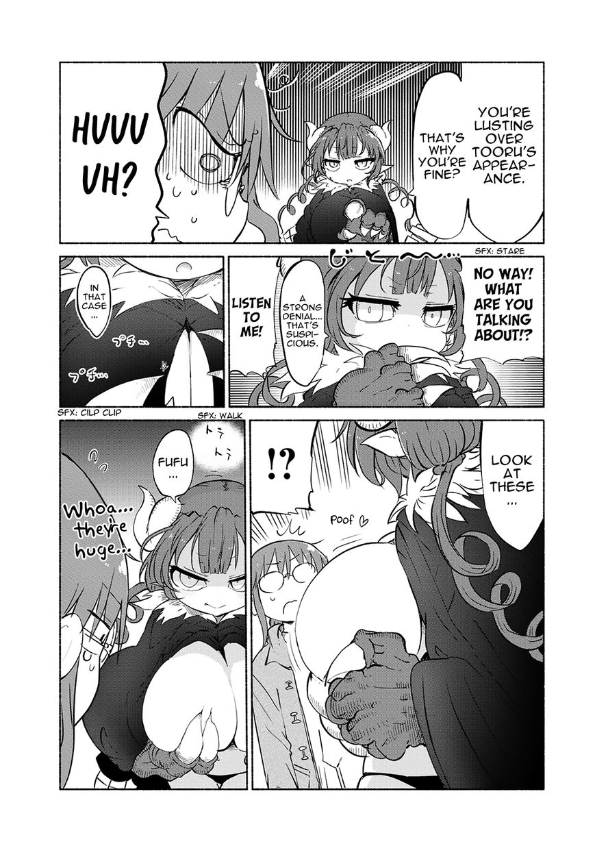 Miss Kobayashi's Dragon Maid: Ilulu Doesn't Understand Love chapter 36 page 4