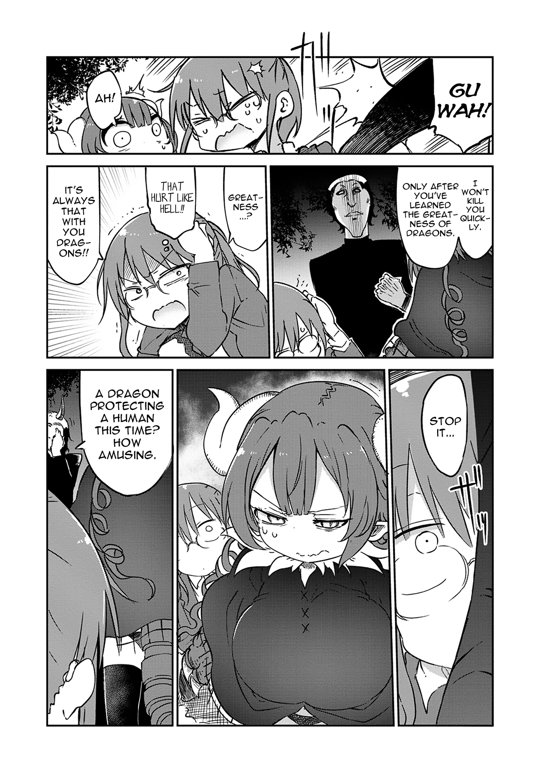 Miss Kobayashi's Dragon Maid: Ilulu Doesn't Understand Love chapter 38 page 17