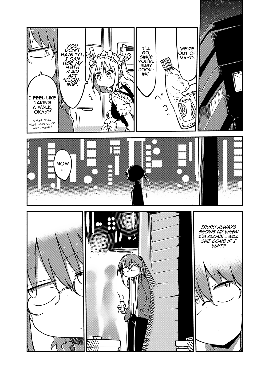 Miss Kobayashi's Dragon Maid: Ilulu Doesn't Understand Love chapter 38 page 4